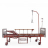 Кровать механическая MED-MOS YG-5 (ЛДСП венге, 13 секций, без матраса, уголки, ТУ, столик, ванночка, БП, К)