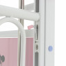 Кровать детская Med-Mos DM-0124S Тип 3, Вариант 3.1 (розов) ТУ 32.50.30-21-98238288-2020 с матрасом